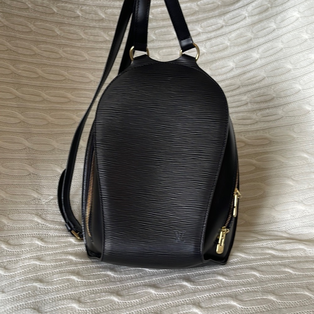 Louis Vuitton Epi Backpack black